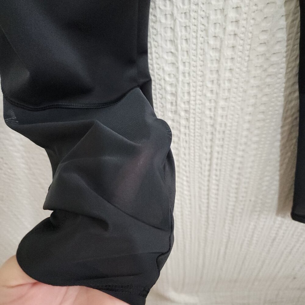 adidas Design 2 Move High Rise Logo Tights Black Size X-Large - Picture 11 of 12